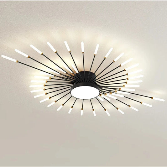 Plafonnier LED design feu d’artifice – moderne