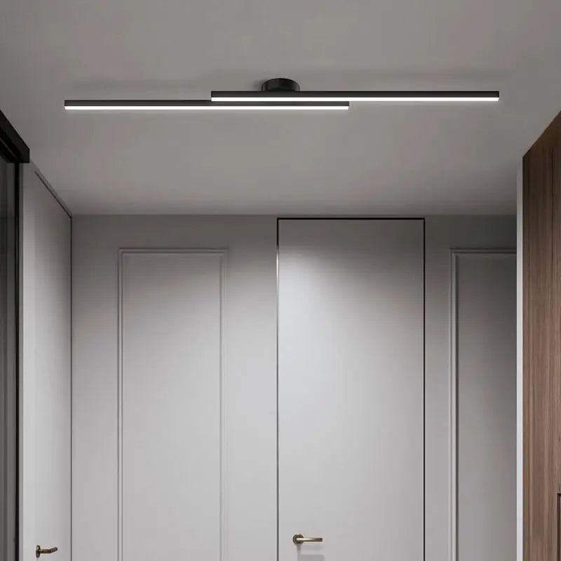 Plafonnier LED en aluminium – design moderne