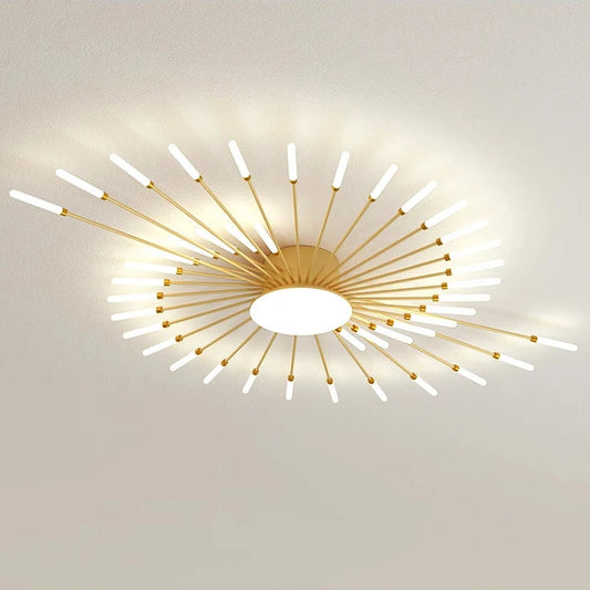 Plafonnier LED design feu d’artifice – moderne