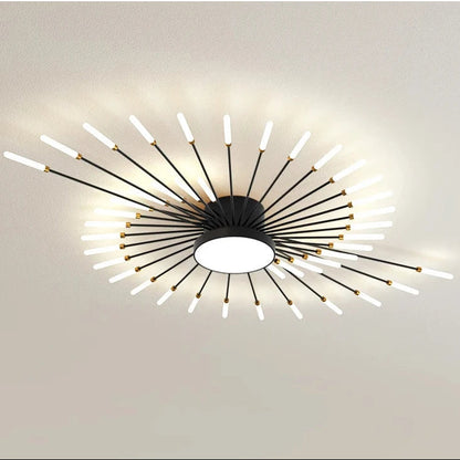 Plafonnier LED design feu d’artifice – moderne