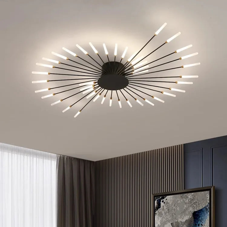 Plafonnier LED design feu d’artifice – moderne