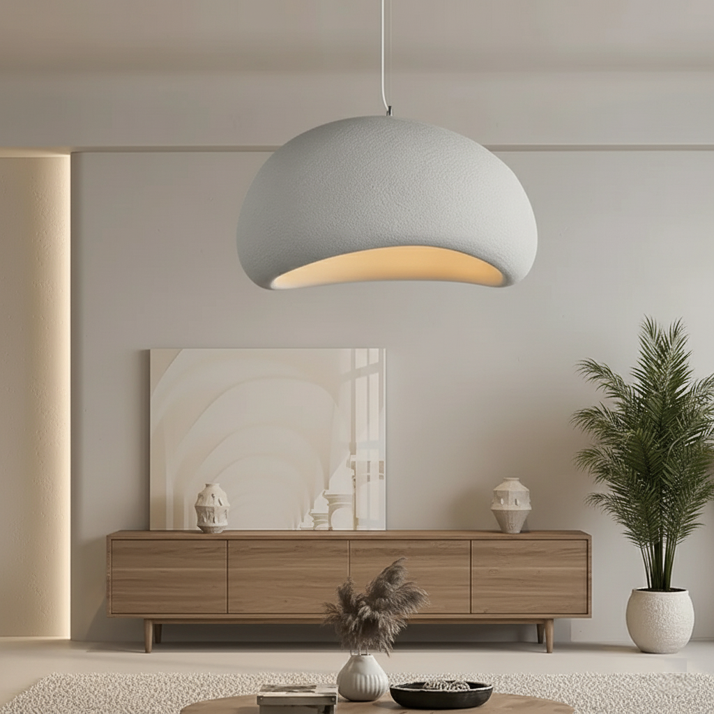 Suspension LED Wabi-Sabi – style nordique