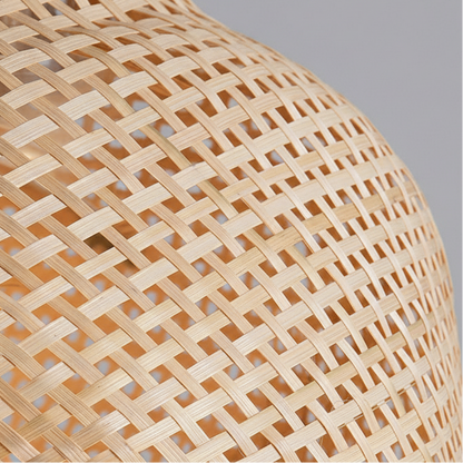 Suspension Bambou Tressé – design artisanal